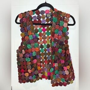 vintage Yo Yo 100% silk vest